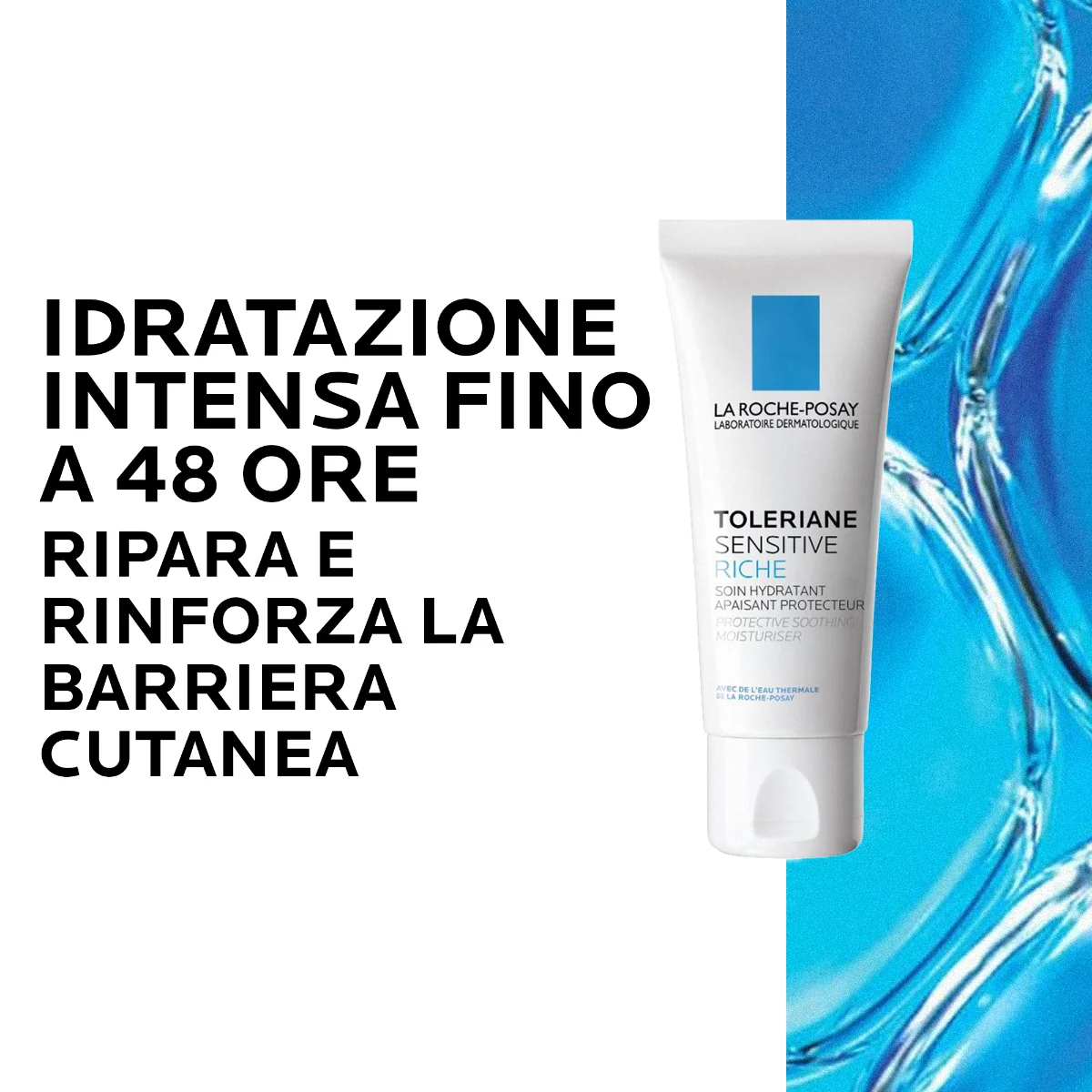 La Roche Posay Toleriane Sensitive Crema Ricca 40 Ml Pelle secca e reattiva