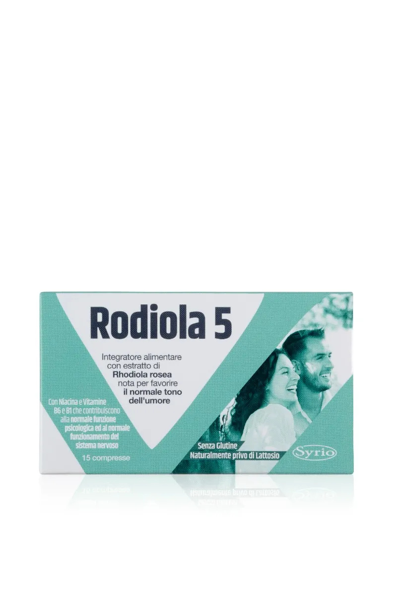 Rodiola 5 15 Compresse Stress e Sistema Nervoso