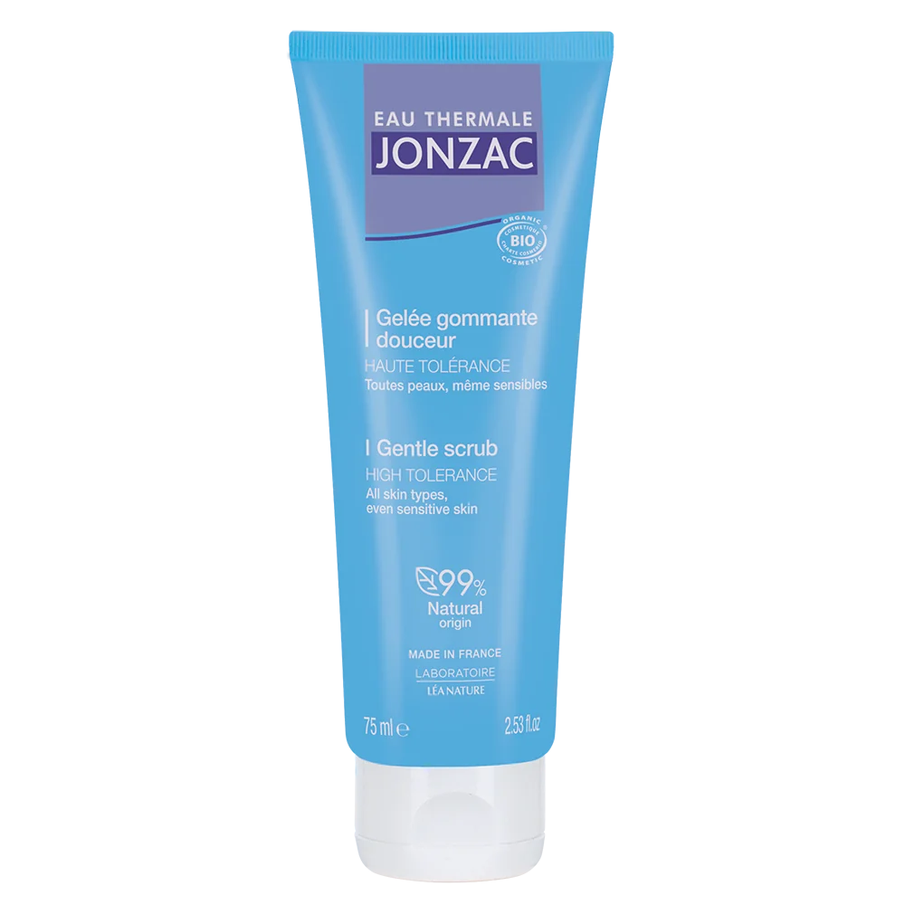 Jonzac Rehydrate Gel Gommante Dolcezza 75 Ml Tutti i Tipi di Pelle