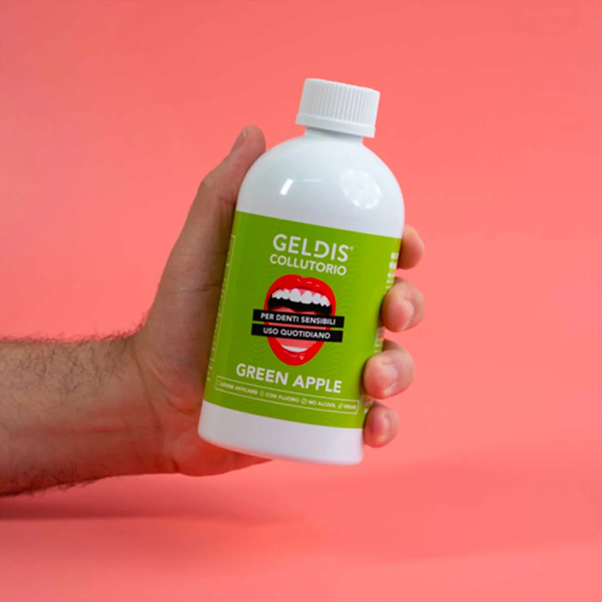 Geldis Collutorio Mela Verde 500 ml Igiene cavo orale