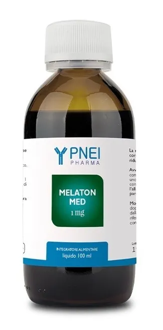 Natur Melatonmed 1 mg Gocce Integratore Per il Sonno 100 ml
