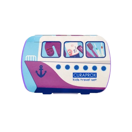 Curaprox Travel Set Kids Viola Igiene Orale Bambini