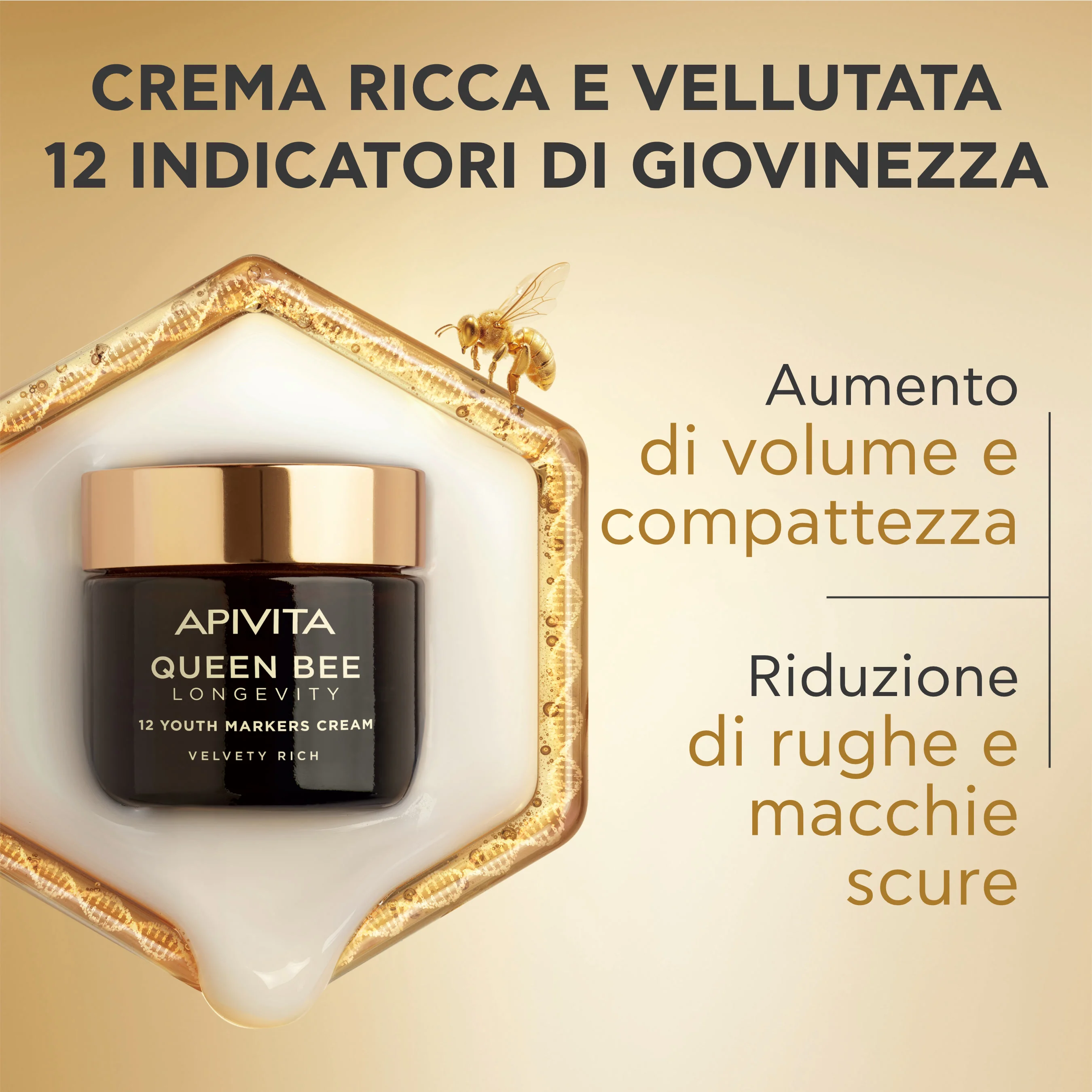 Apivita Queen Bee Longevity Day Crema Rich 50 ml Crema Giorno