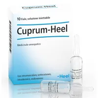 Guna-Heel Cuprum Soluzione Iniettabile Medicinale Omeopatico 10 Fiale