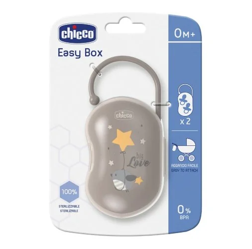 Chicco Porta Succhietto Neutro x2