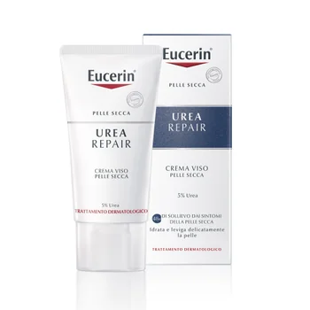 Eucerin Urea Repair Crema Levigante Viso 50 ml Urea 5%