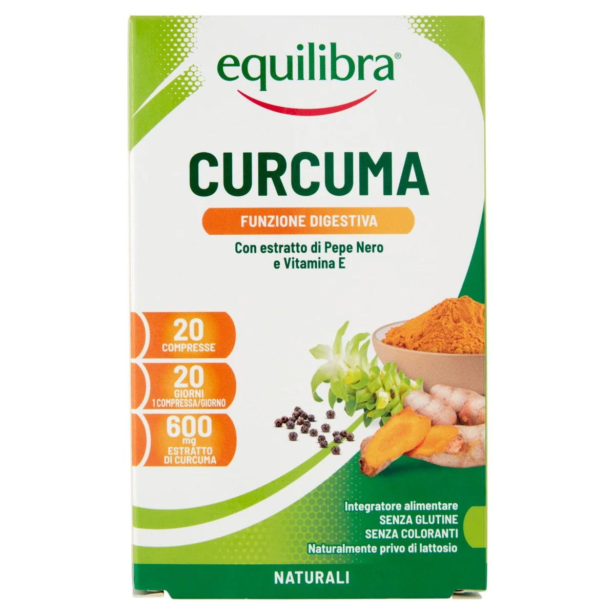 Equilibra Curcuma 20 Compresse Antiossidante