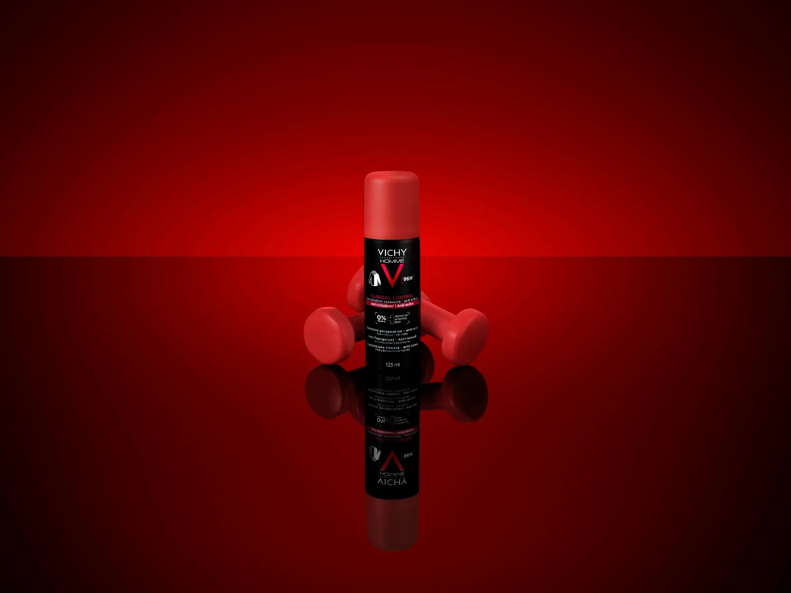 Vichy Homme Clinical Control Aerosol 125 Ml Antitraspirante ipoallergenico