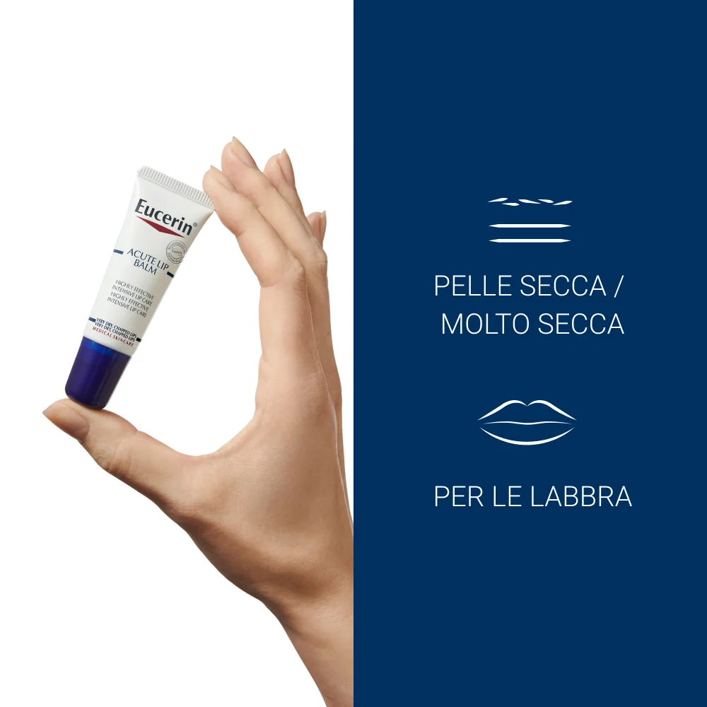 Eucerin Acute Lip Balm 10 ml Balsamo Labbra Intensivo