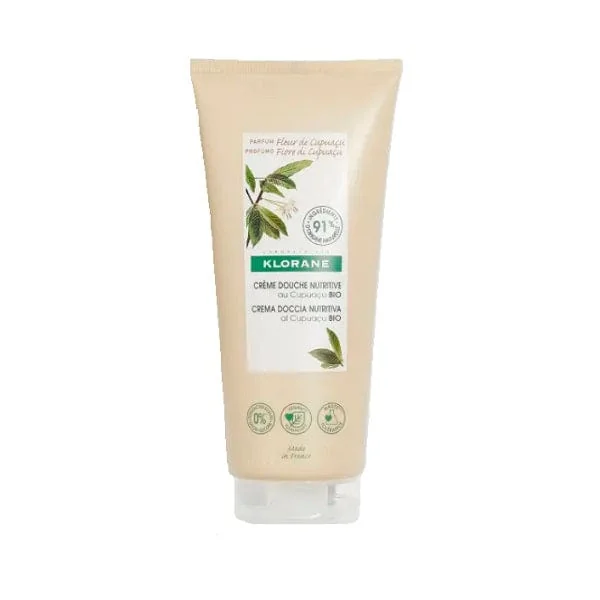 Klorane Crema Doccia Nutritiva Al Cupuacu Bio 75 ml Detergente, rilassante, nutritiva