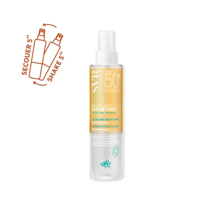 SVR Sun Secure Eau Solaire SPF 50 200 ml Acqua Solare Protettiva