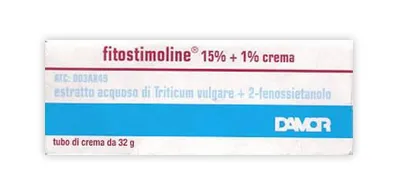 Fitostimoline 15% Crema Cicatrizzante Estratto Acquoso di Triticum Vulgare 32g