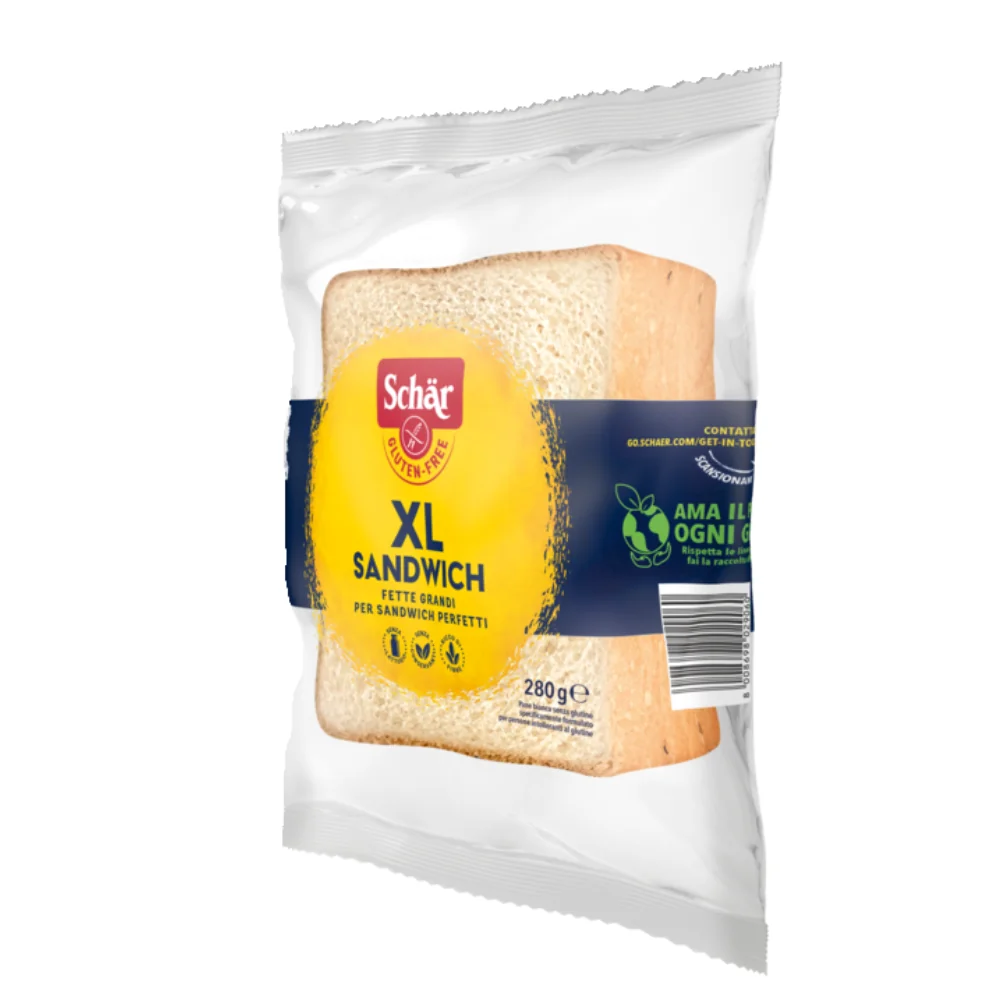 Schar Xl Sandwich White 280 g alimenti senza glutine
