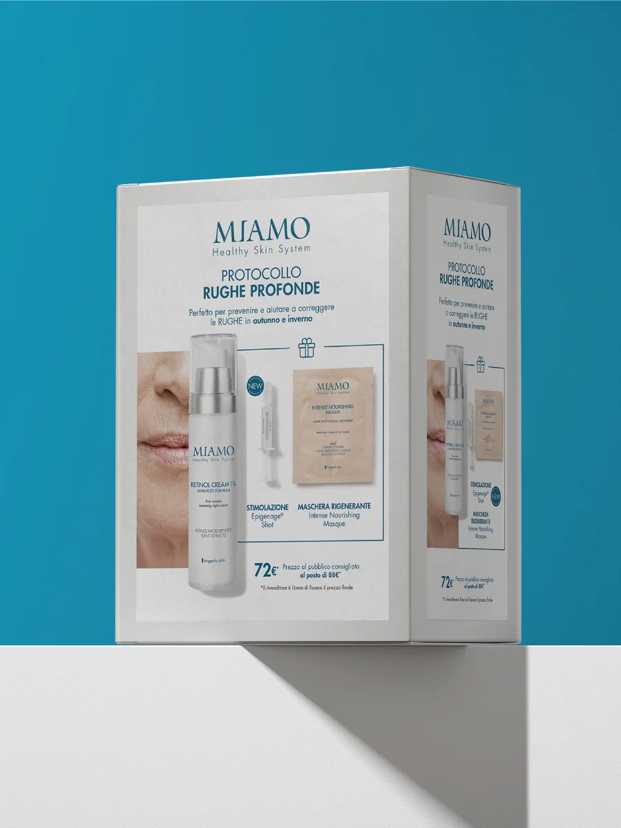 Miamo Cofanetto Retinol Protocollo Rughe Profonde