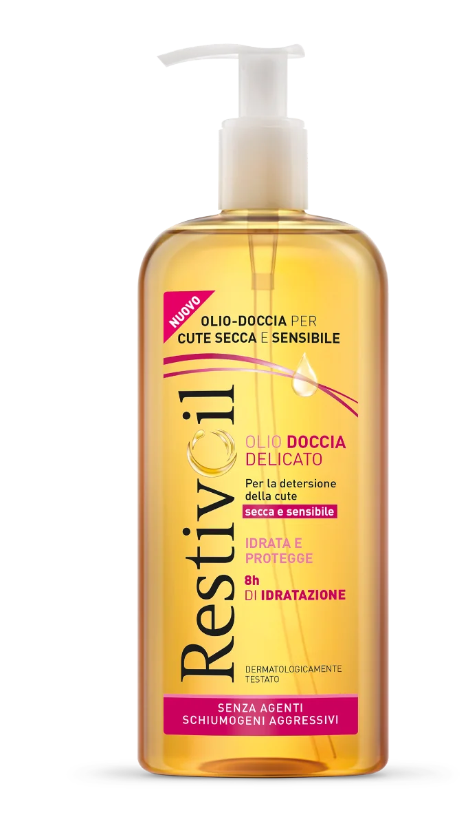 Restivoil Olio Doccia Delicato 400 ml Detergente Corpo