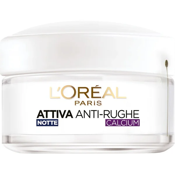 L'Oreal Paris Attiva Crema Viso  Notte 55+ Calcium 50Ml
