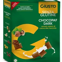 Giusto Senza Glutine Chocopaf Dark 300 G