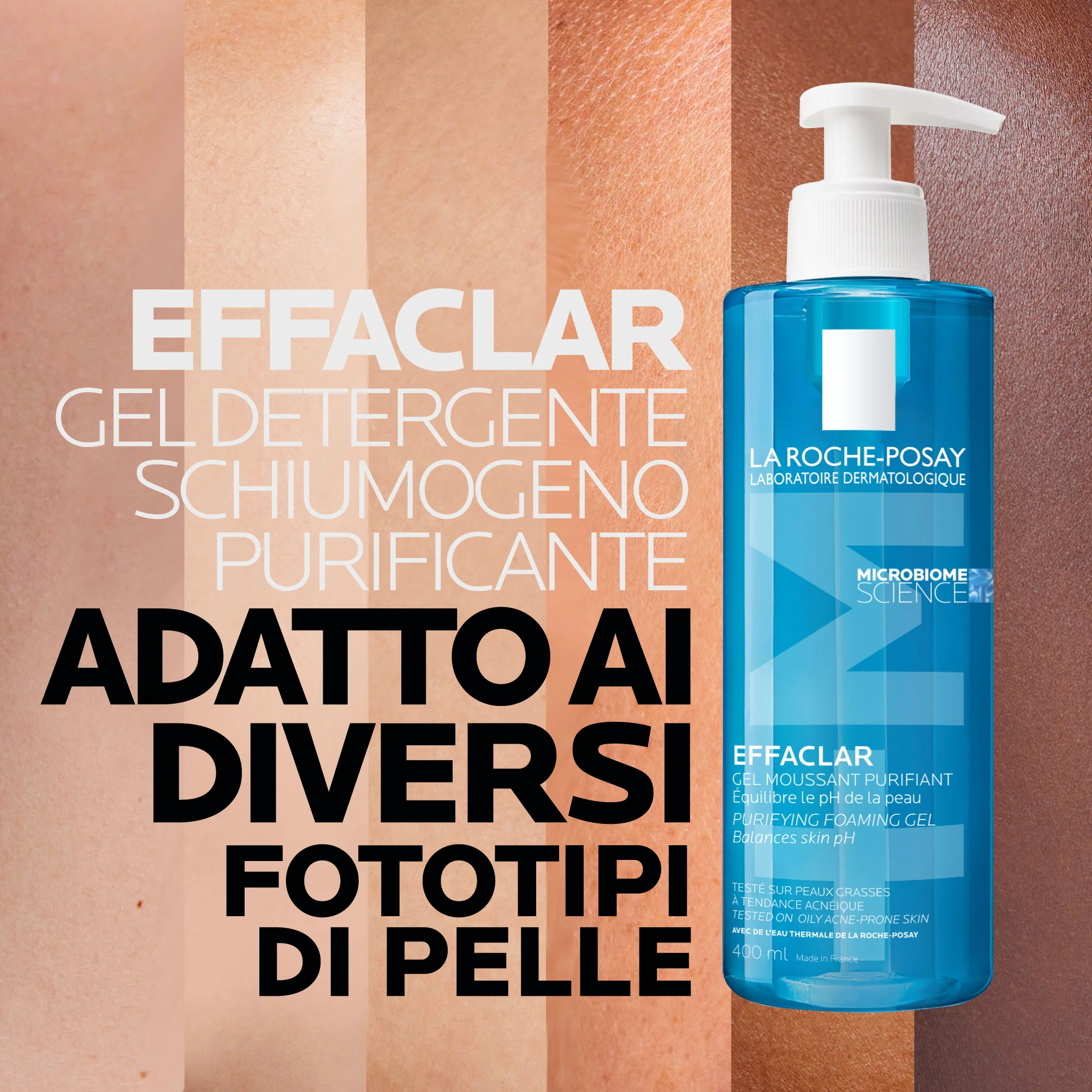 La Roche Posay Effaclar Gel Anti-imperfezioni 400 Ml Detergente purificante