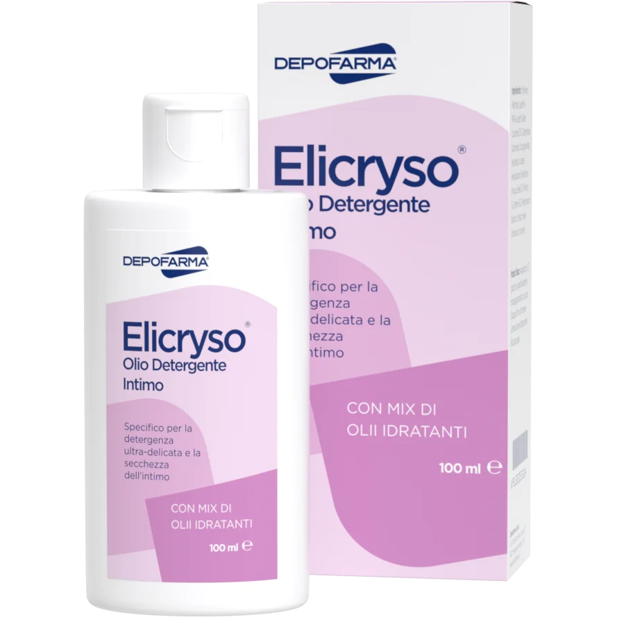 Elicryso Olio Detergente Secco Vaginale 100 ml Azione Idratante