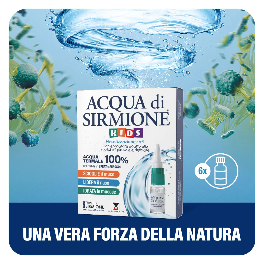 Acqua Sirmione Kids Gocce Soluzione Nasale Bambini