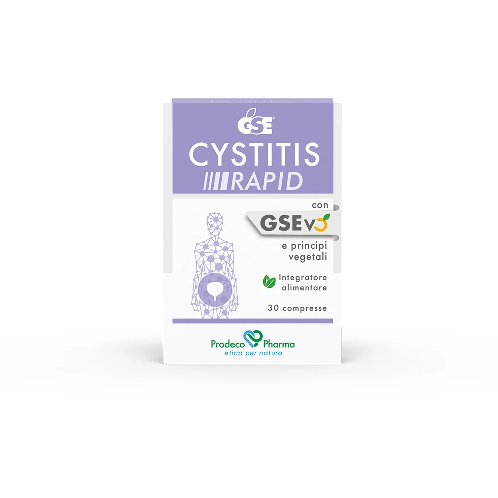 Gse Cystitis Rapid 30 compresse Funzionalità delle vie urinarie