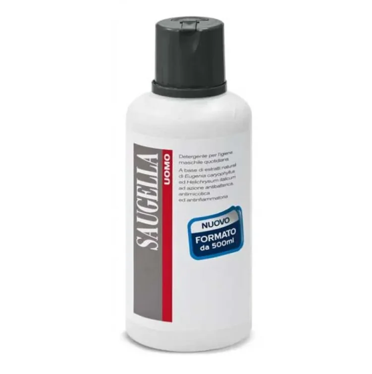 Saugella Uomo 500 ml Detergente Intimo Quotidiano Maschile