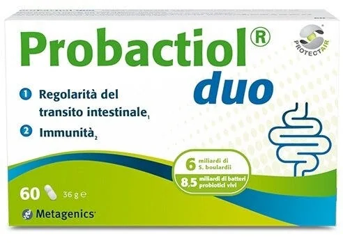 Metagenics Probactiol Duo 60 Capsule Regolarità Intestinale