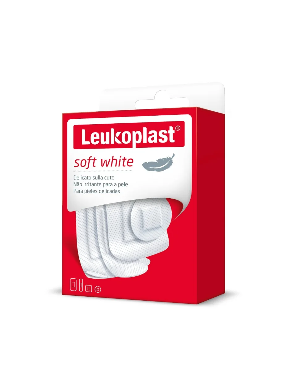 Leukoplast Soft White 40 Pezzi Ass Cerotti traspiranti