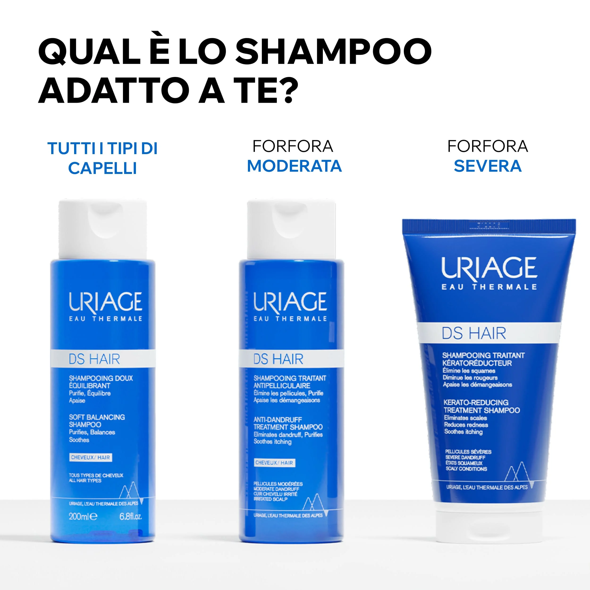 Uriage Ds Hair Sh Cheratoridut Esfoliazione Delicata