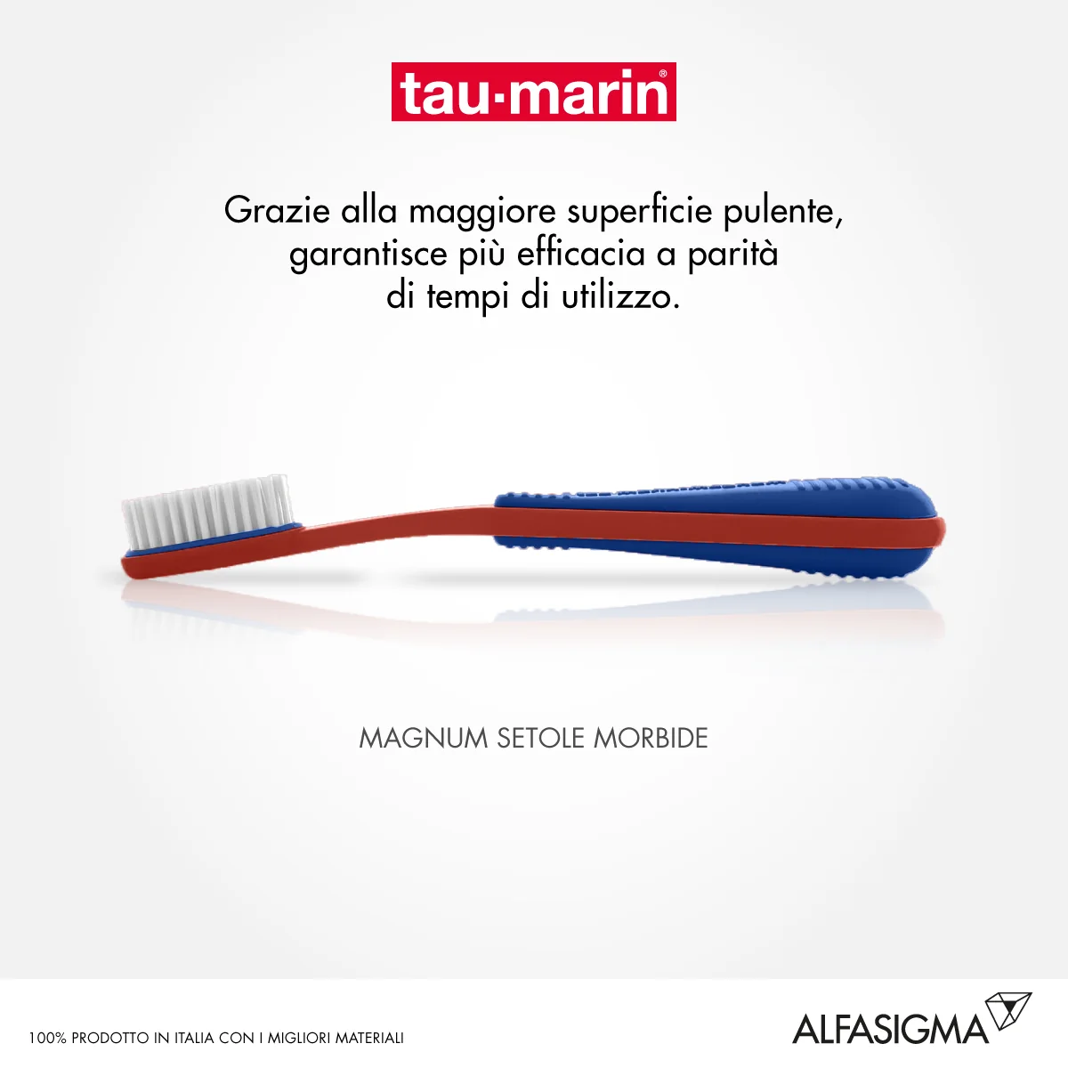 Taumarin Magnum Spazzolino Morbido Intercambiabile
