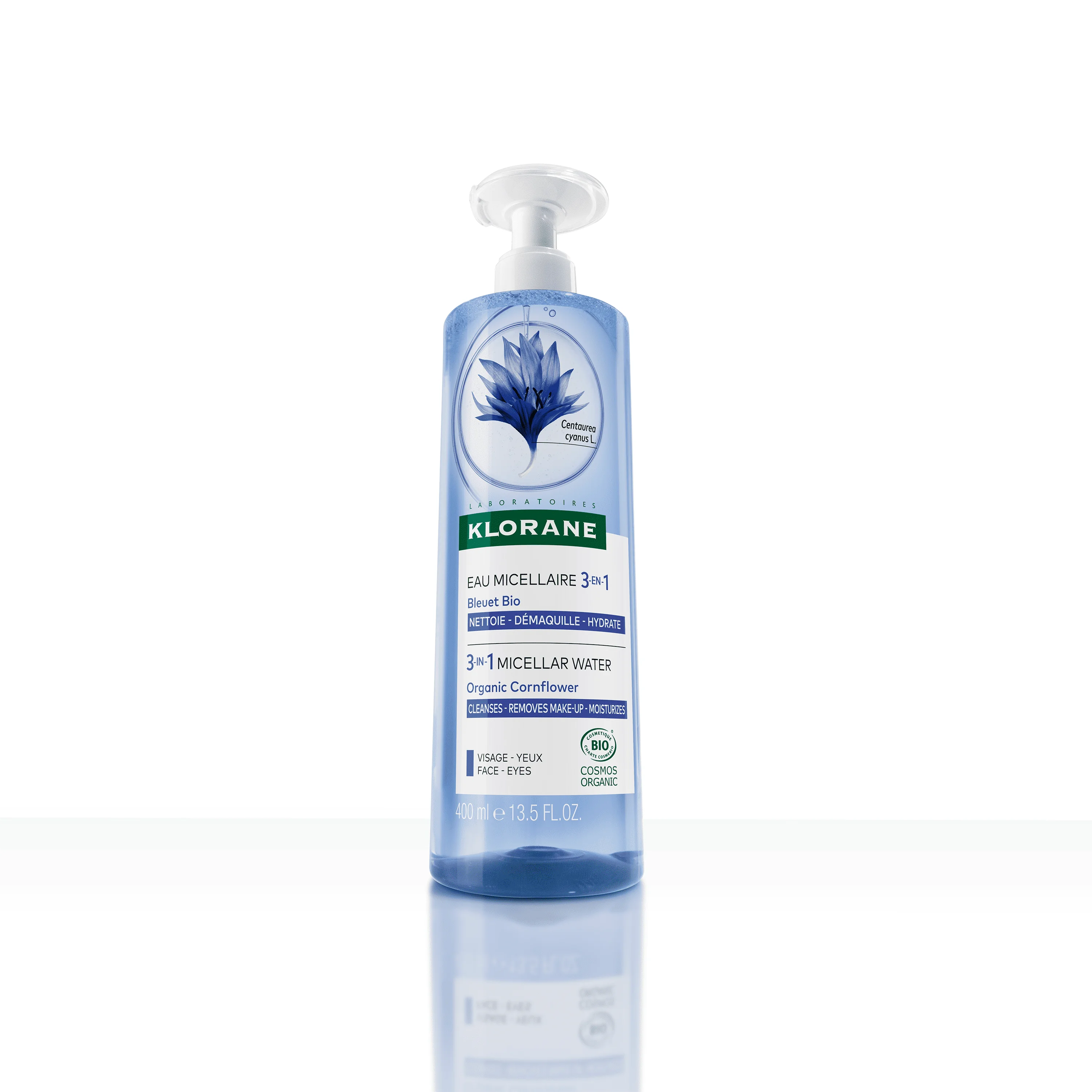 Klorane Acqua Micell Fiordaliso 3 In 1 400 Ml
