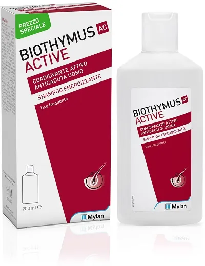 Biothymus AC Active Shampoo Uomo Energizzante Anticaduta PROMO 200 ml