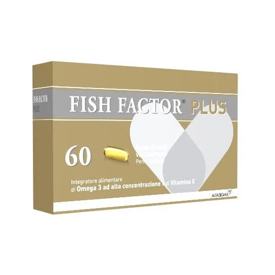 Fish Factor Plus 60 Perle Grandi Benessere Cardiaco