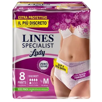 Lines Specialist Pants Discreet M Farma 8 Pezzi