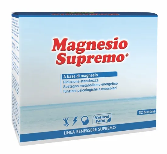 Magnesio Supremo 32 Bustine - Integratore di Magnesio