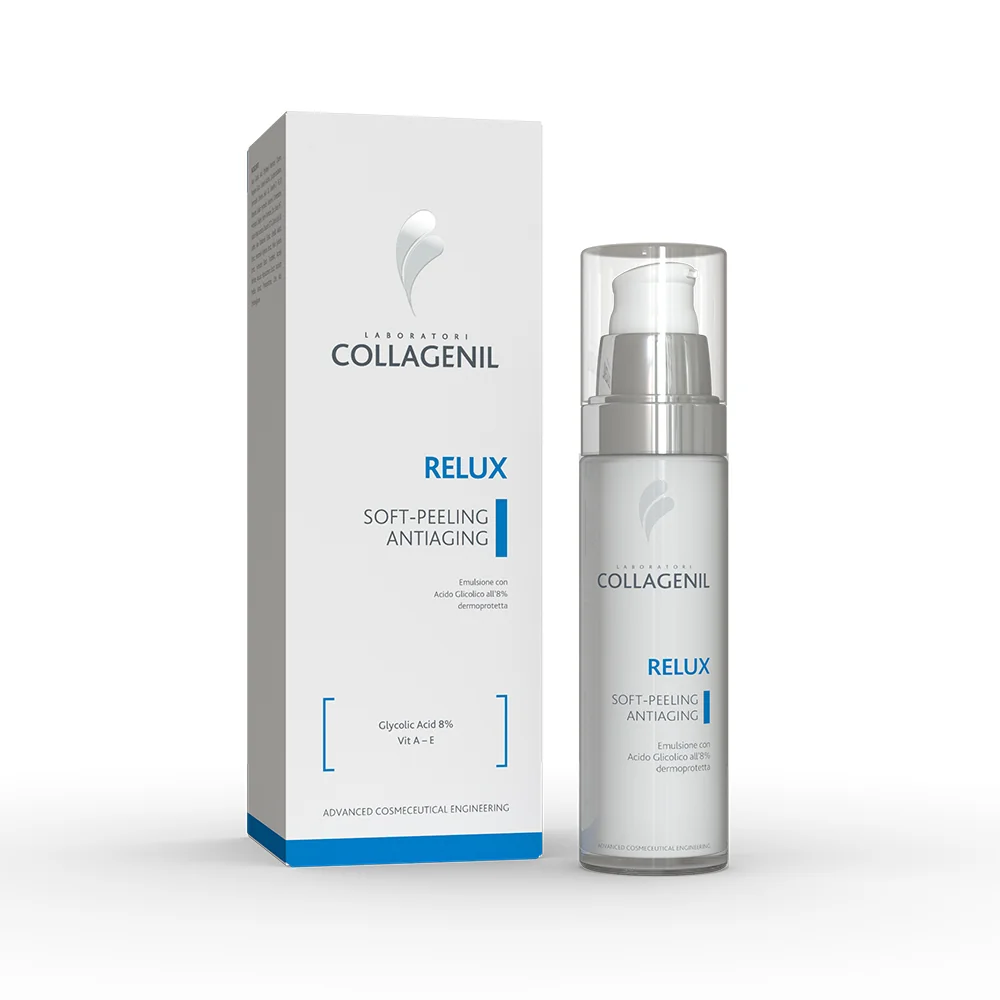 Collagenil Relux Peeling Cosmetico Glicocrema 15% 50 ml Antiaging