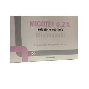 MICOTEF LAVANDA VAGINALE 5 FLACONI 150 ML 0,2%