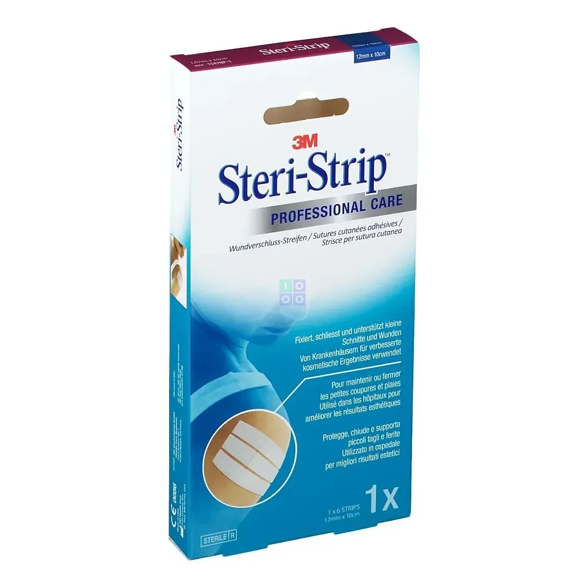 3M Steri-Strip Cerotti 12 x 100 MM 6 Pezzi