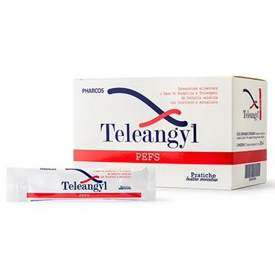 Teleangyl PEFS Pharcos Integratore Anticellulite 30 Bustine