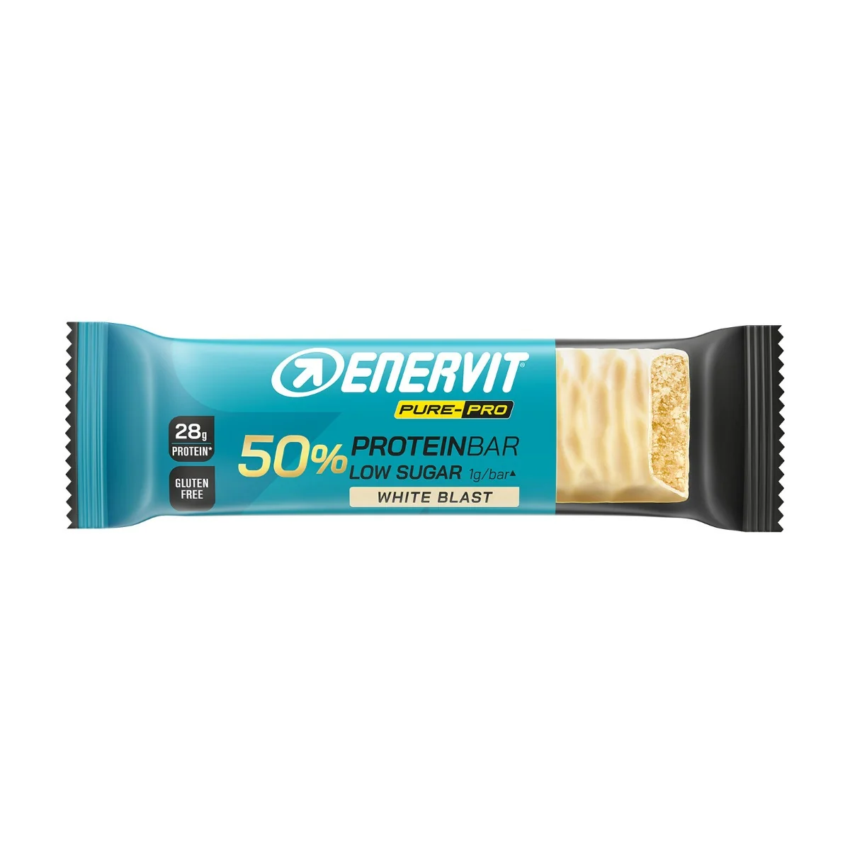 Enervit Pure Pro Bar 50% White Blast 55 G Senza Glutine