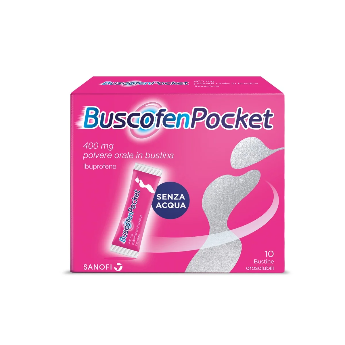 Buscofenpocket 400 g 10 Bustine Antinfiammatorio