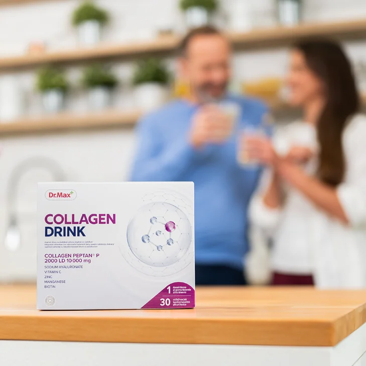Dr. Max Collagene Drink 30 Bustine Per Articolazioni, Cute e Capelli