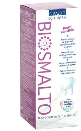 Curasept Biosmalto Collutorio Denti Sensibili 300 ml - Sensibilità Dentale