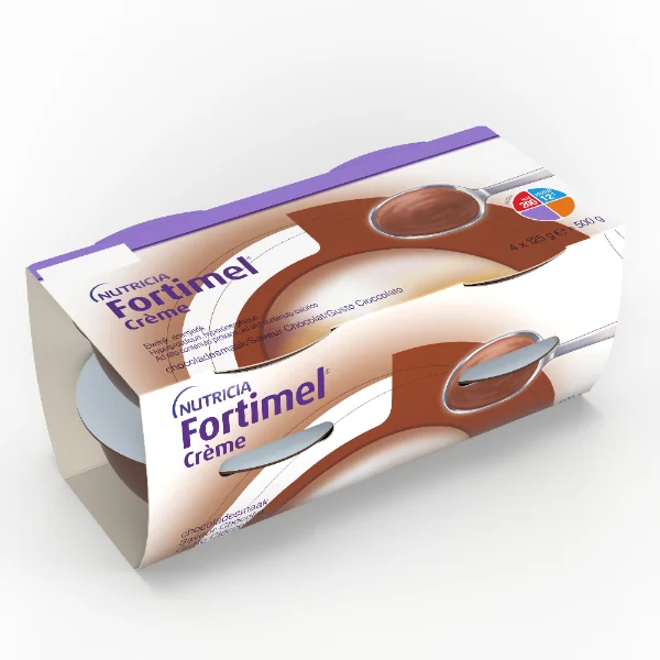 Fortimel Creme Cioccolato 4 Pezzi da 125 g Senza Glutine