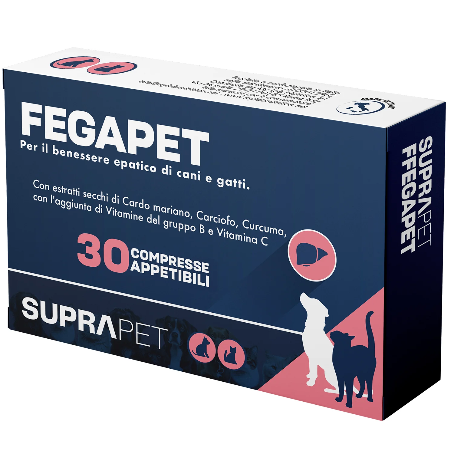 Suprapet Fegapet 30Cpr Drenaggio Liquidi Corporei