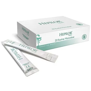 Hepilor Monodose 20 Stick Pack Per la Protezione della Mucosa Gastrica