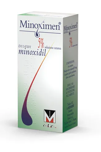 Minoximen Soluzione Cutanea 5% Minoxidil Flacone 60 ml - Alopecia