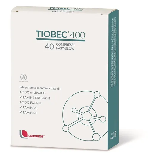 Tiobec 400 40 Compresse - Integratore per il Sistema Nervoso