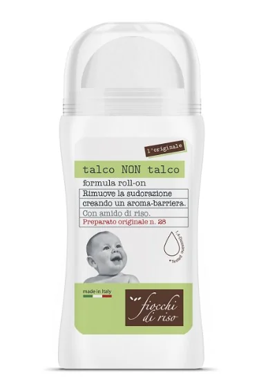 Fiocchi Di Riso Talco Non Talco Roll-On 60 ml Anti sudorazione