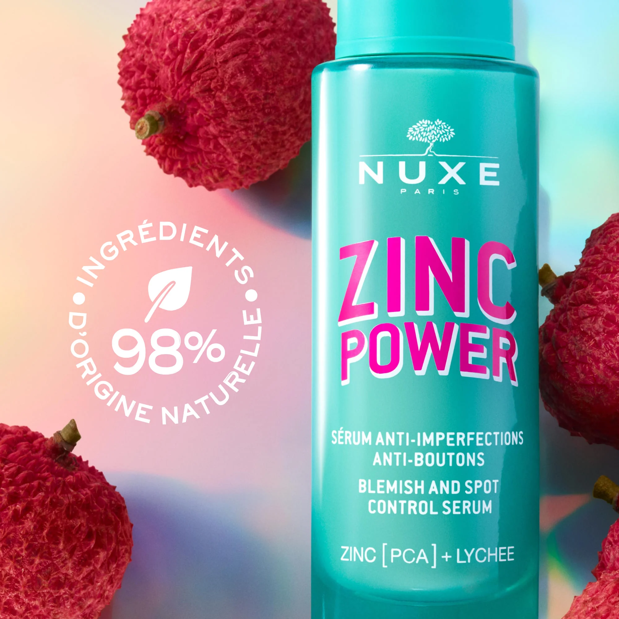 Nuxe Zinc Power - Siero Viso Anti-Imperfezioni 30ml Pelle con Imperfezioni